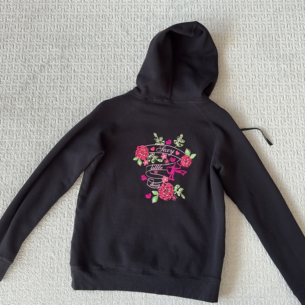 PINK Victoria’s Secret Sexy Little Thing Sweatshirt w/Sequin Accents